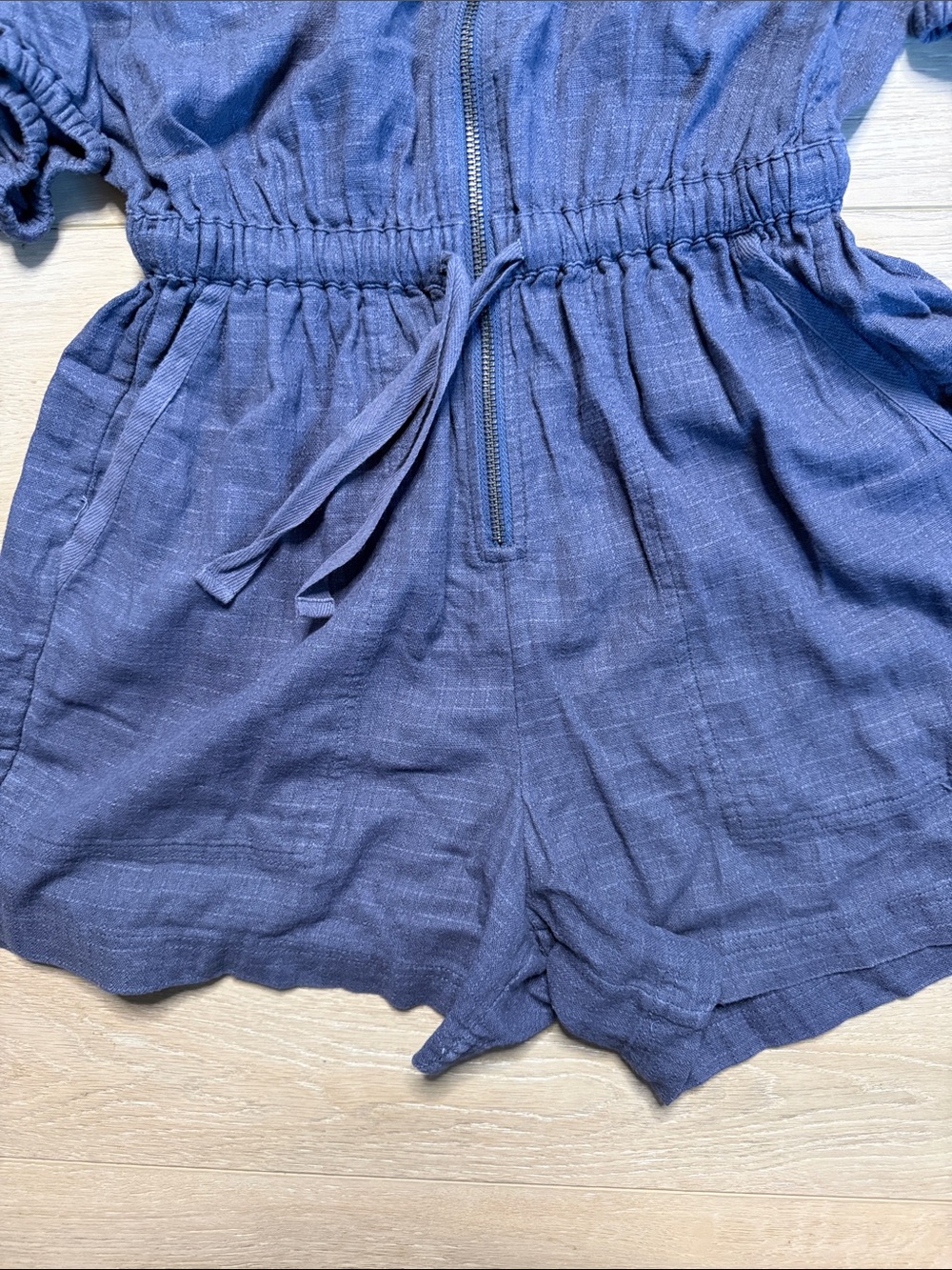 Splendid x Mary Lawless Lee blue romper size Small - Picture 5 of 7